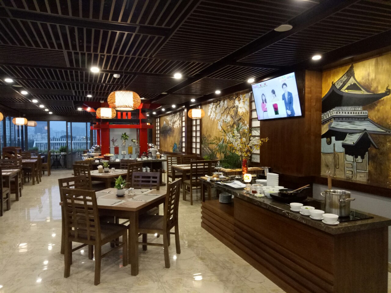 nhà hàng khách sạn Brandi Fuji Hà Nội